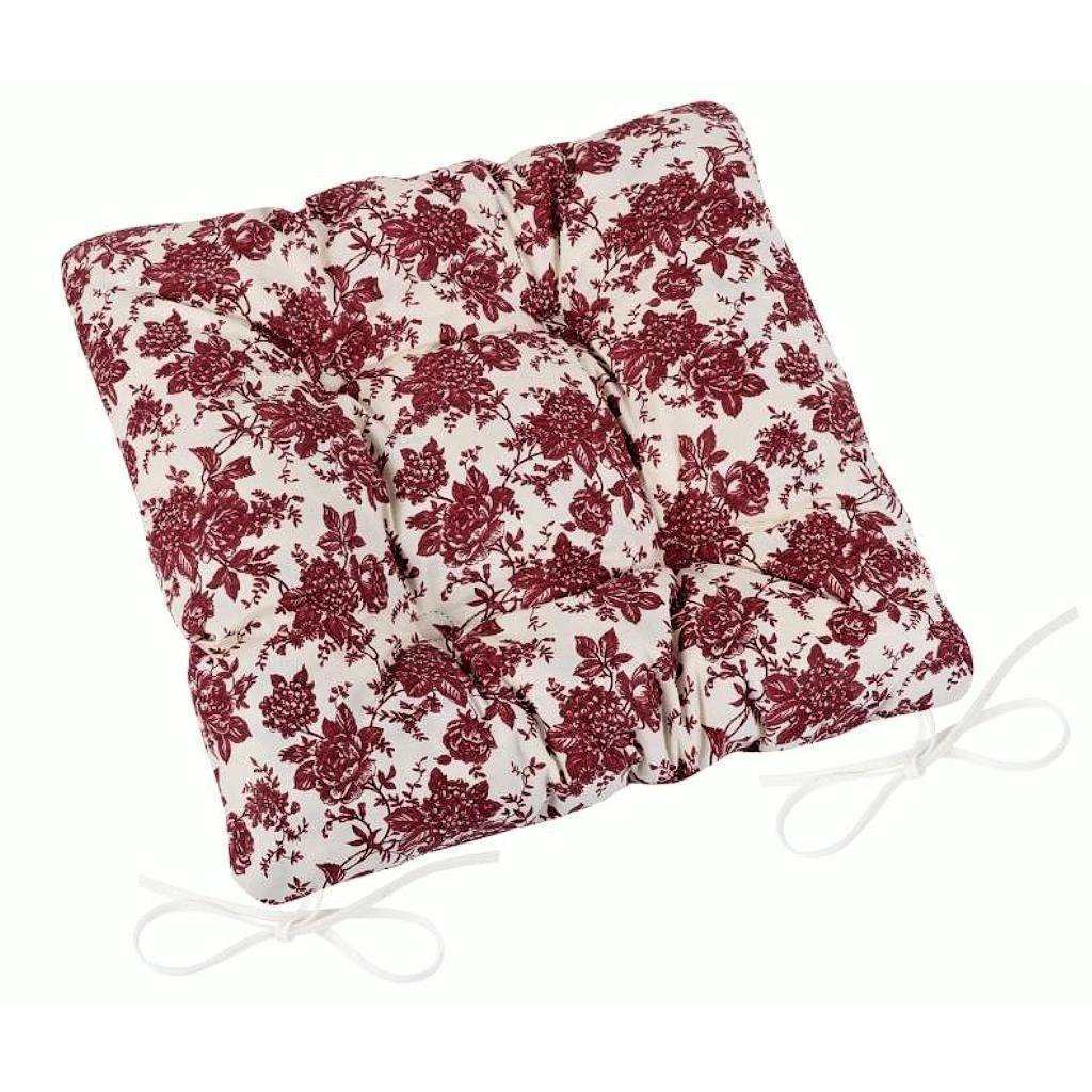 Bellatex Adela prešívaný 41/322 bordó kvet 40x40 cm