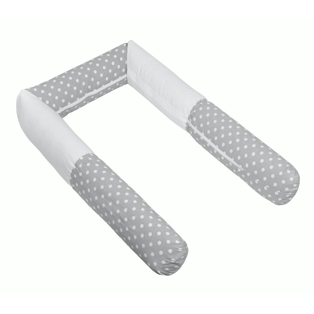 Bellatex mantinel polohovací 322/903 puntík šedá, bílá průměr 16x280 cm