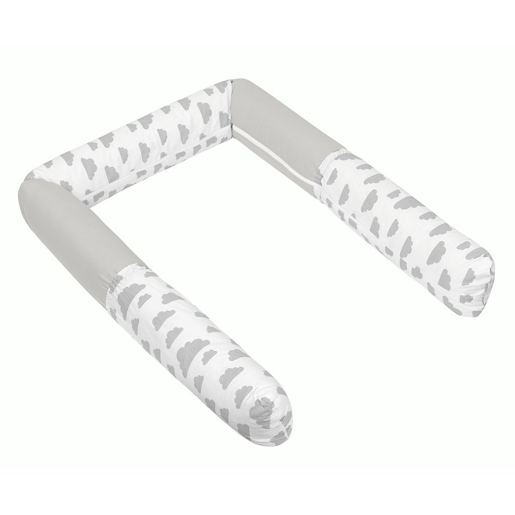 Bellatex mantinel polohovací 322/906 mráček šedá, bílá průměr 16x280 cm