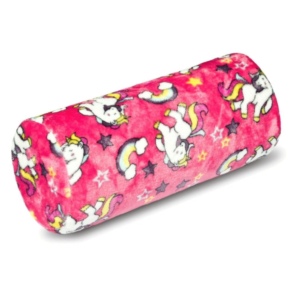 Bellatex relaxační polštář 8010 průměr 15 x 35 cm Jednorožec růžová