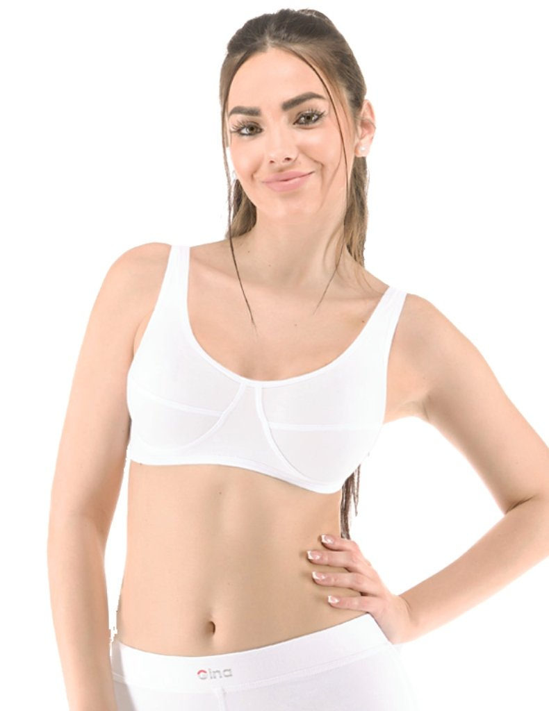Gina športová podprsenka 97001 Biela XXL