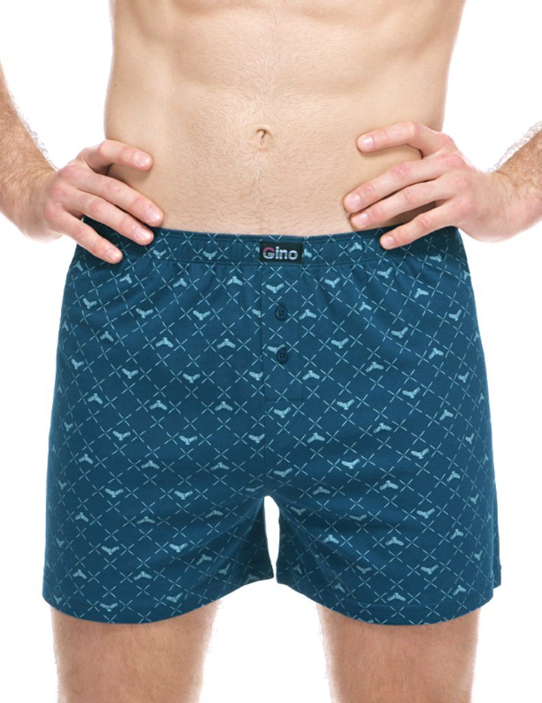 Gina trenírky s potlačou 75214 Petrolejová 50-52