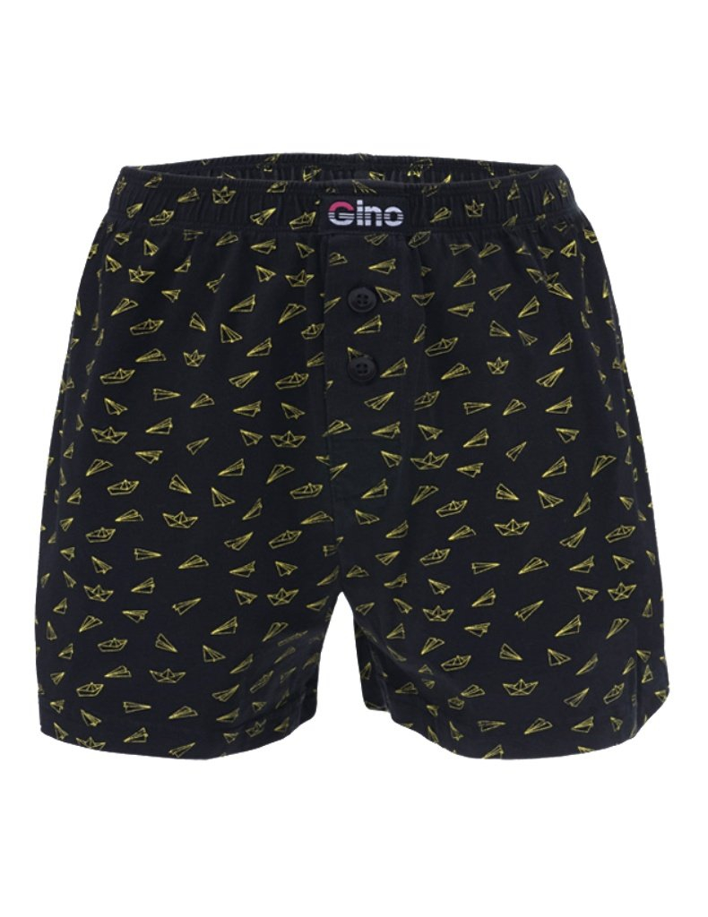 Gina chlapčenské trenírky voľné 65016 Čierna 152-158