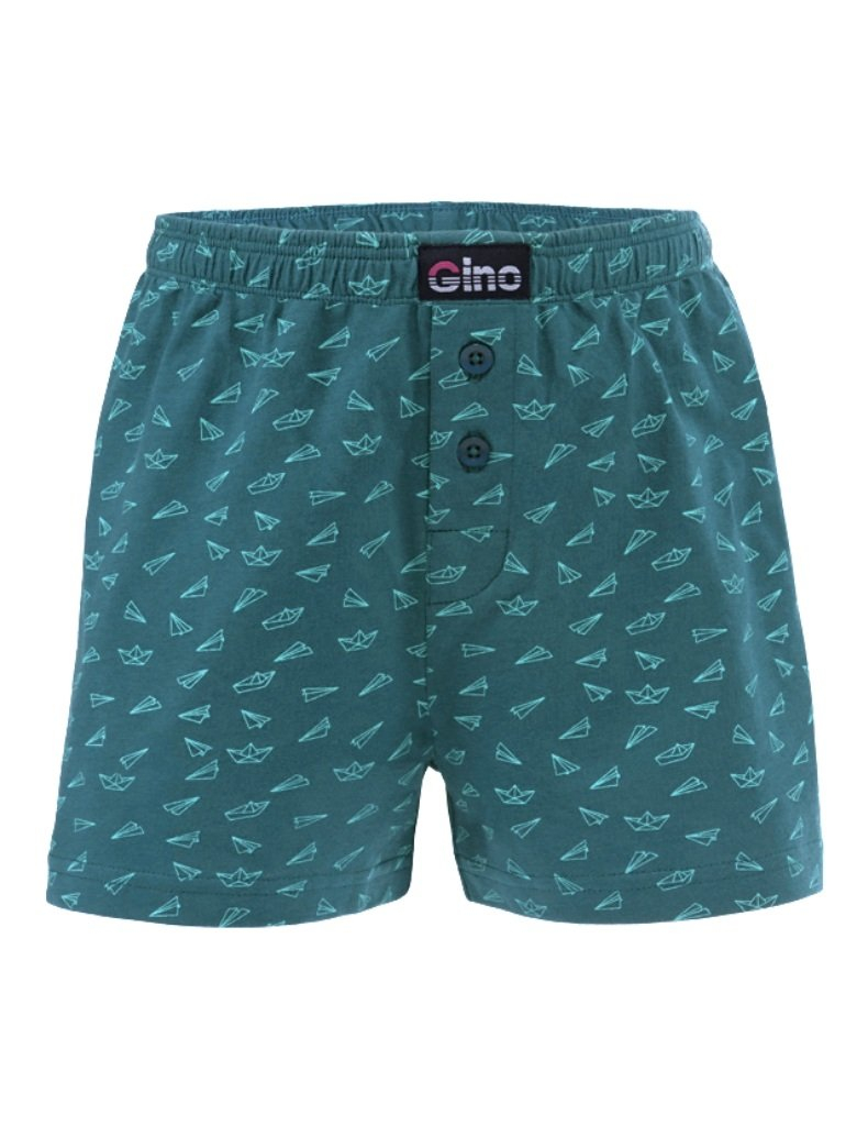 Gina chlapčenské trenírky voľné 65016 Petrolejová 152-158