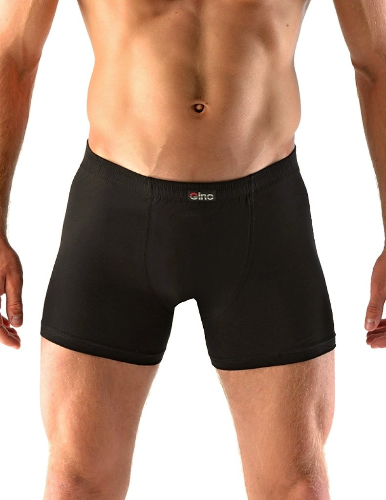 Gina boxerky šité 74086H čierna Veľ. XL/XXL