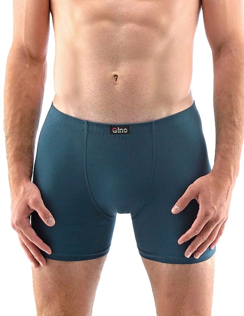 Gina boxerky šité 74086H petrolejová Veľ. M/L