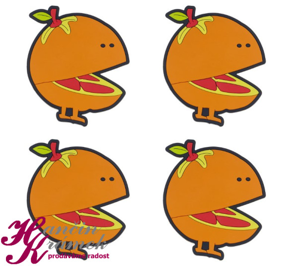 Prostírání plastové 1100/059, pomeranč (1)