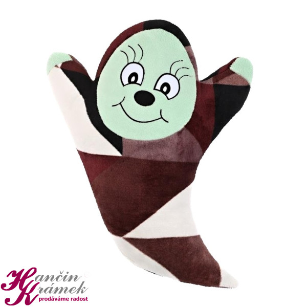 Dětská plyšová hračka Strašidýlko 50/179, hnědá (1)