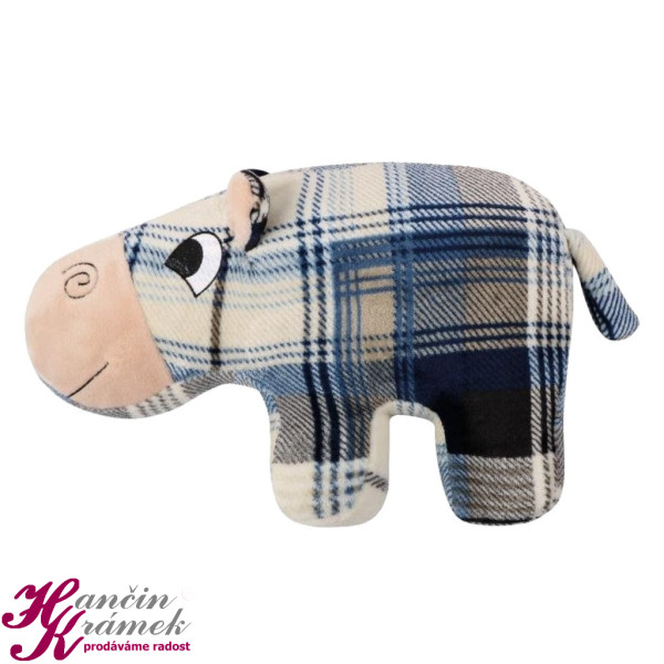 Detská plyšová hračka Hroch 50/182, modrá (1)