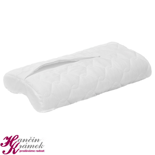 Povlak na polštář anatomický P2007/7904, bílá (1)