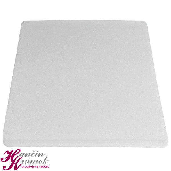 Sedák PUR hladký 34/001, bílá (1)