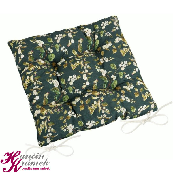 Sedák Lada prošívaný 41/164, větvičky na zelené (1)