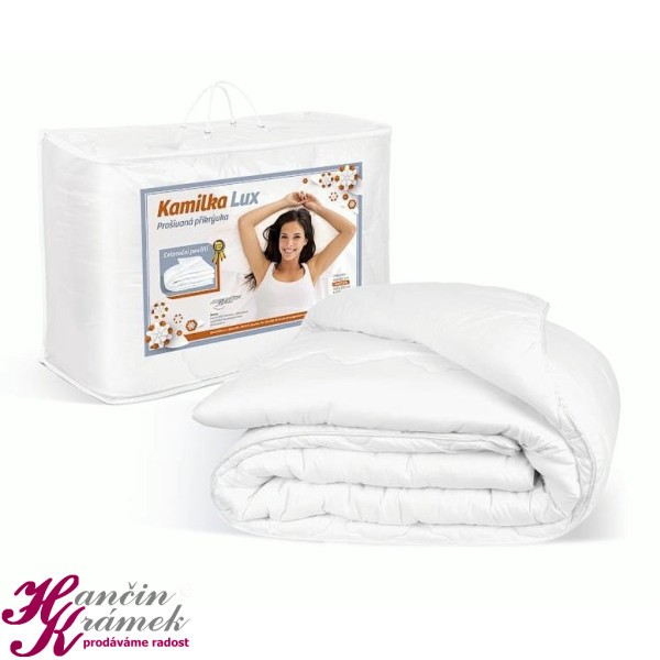 Prikrývka Kamilka LUX 935g letní AP/492, bílá (1)