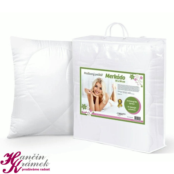 Polštář Merkado Standard 900g, 8500/0900, bílá (1)