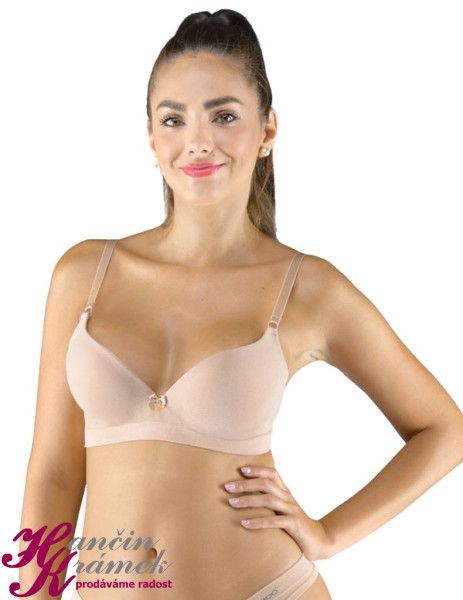 Podprsenka klasická 07019P, béžová (8)