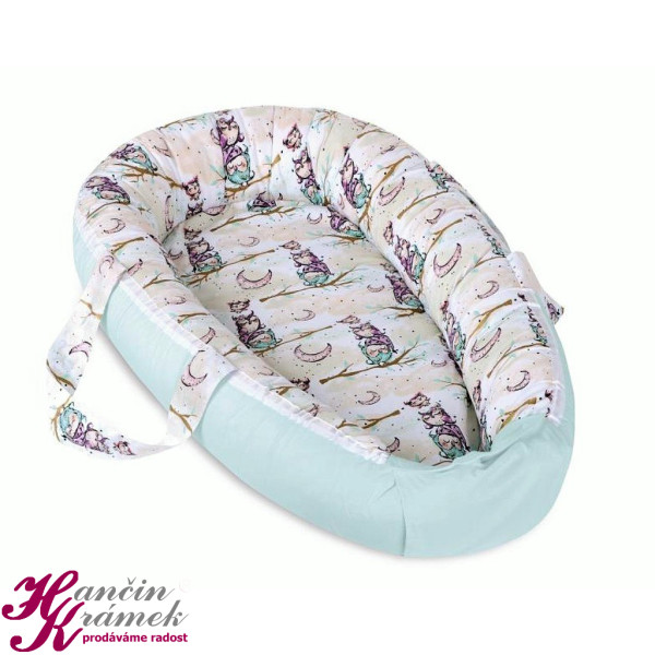 Hnízdečko do postýlky 777/086, sovička na větvi (1)