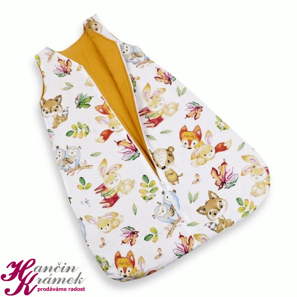Spací pytel pro kojence 444/007, lesní zvířátka (1)