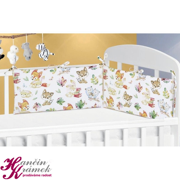 Mantinel do dětské postýlky 111/007, lesní zvířátka (1)
