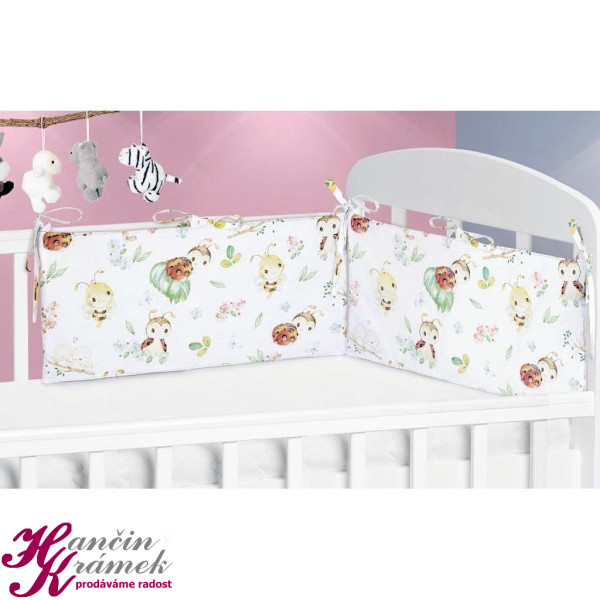 Mantinel do dětské postýlky 111/022, berušky (1)