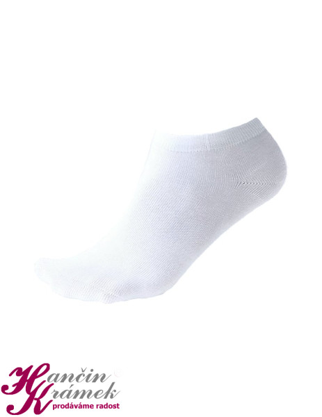 Dámské ponožky kotníčkové Bamboo 82002P, bílá (1)