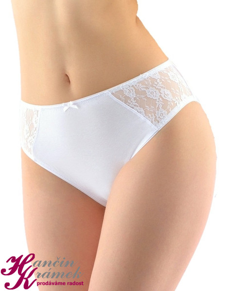 Kalhotky klasické 10221P, bílá (1)