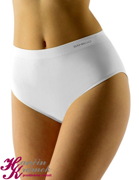 Kalhotky klasické 01002P, bílá (1)