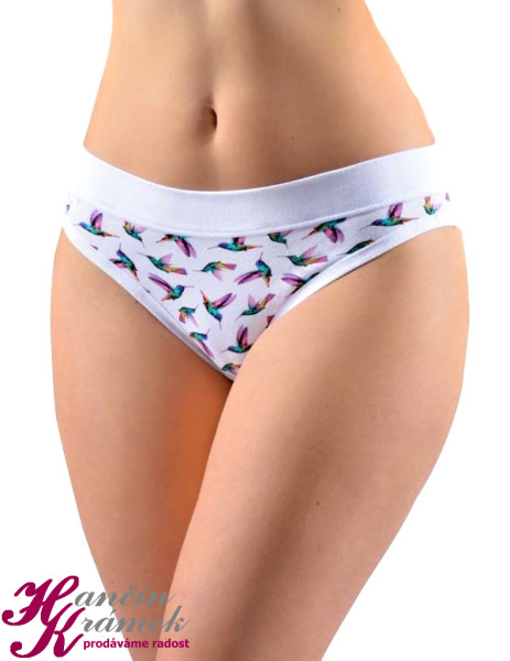 Kalhotky klasické 10273P, bílá (1)