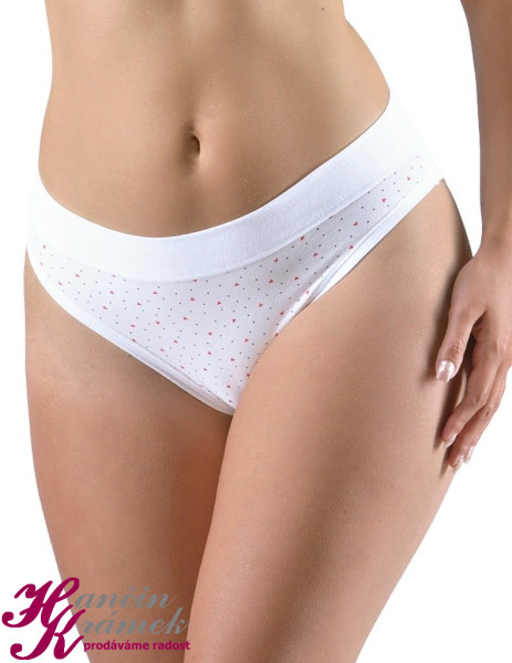 Kalhotky klasické 10279P, bílá (1)