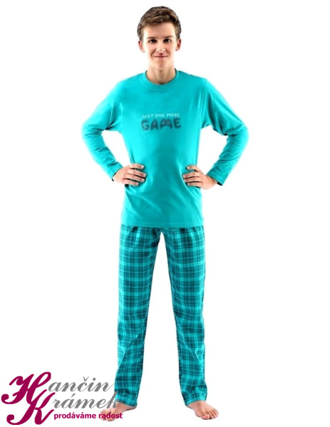 Chlapecké pyžamo 69001P, zelená (2)