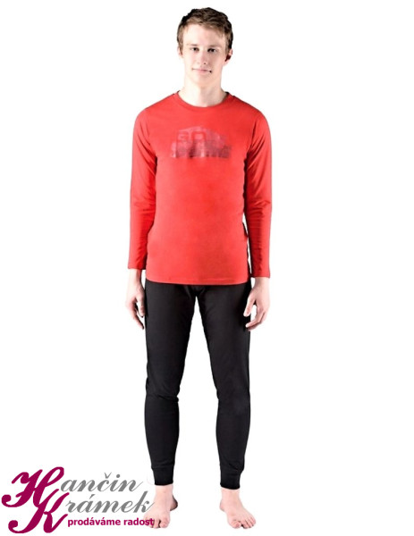 Chlapecké pyžamo 69003P, červená (1)