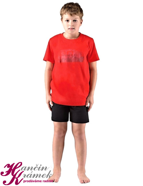 Chlapecké pyžamo 69004P, červená (1)
