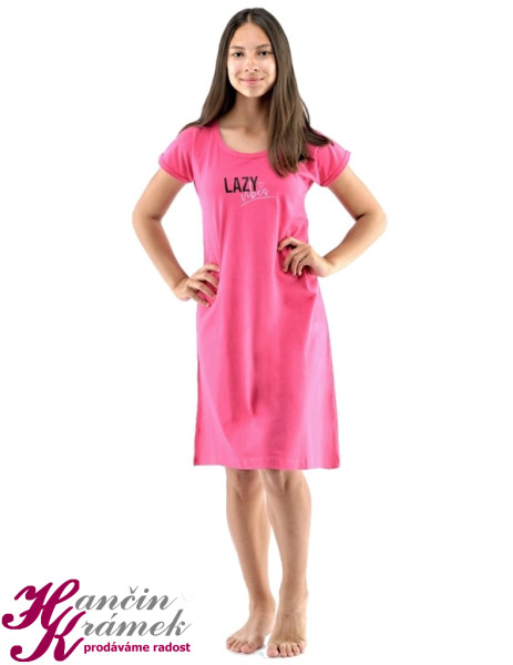 Dívčí noční košile 29002P, růžová (1)