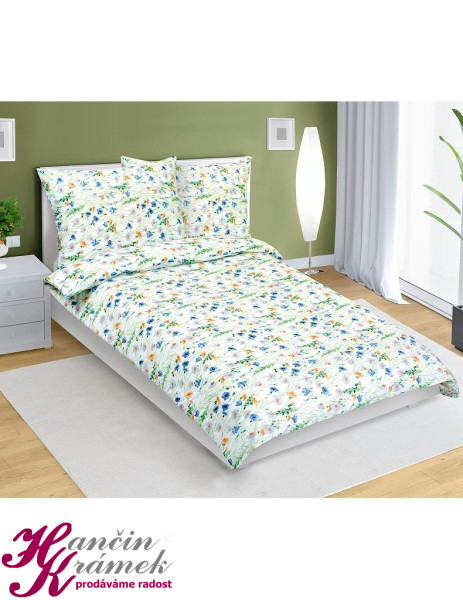 Povlečení bavlněné 90/177, Kvítí luční (1)