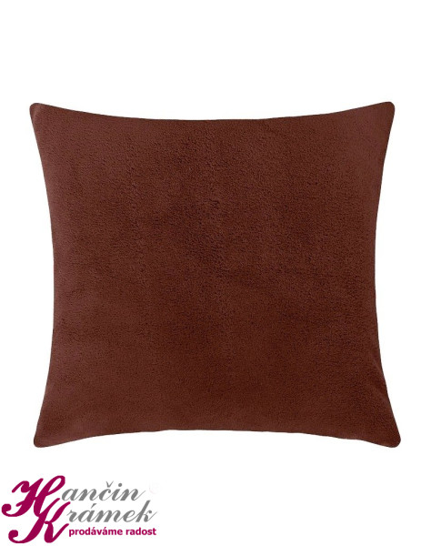 Dekorační polštář Mazlík 6014/017, hnědá (1)