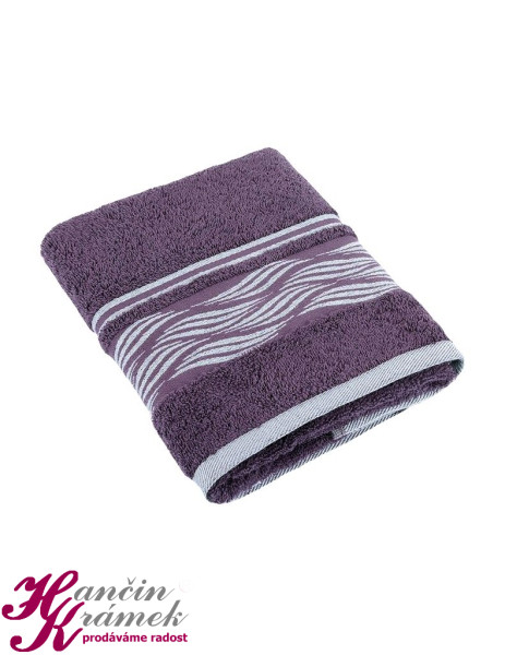 Froté osuška Vlnka RO/120, burgundy (1)
