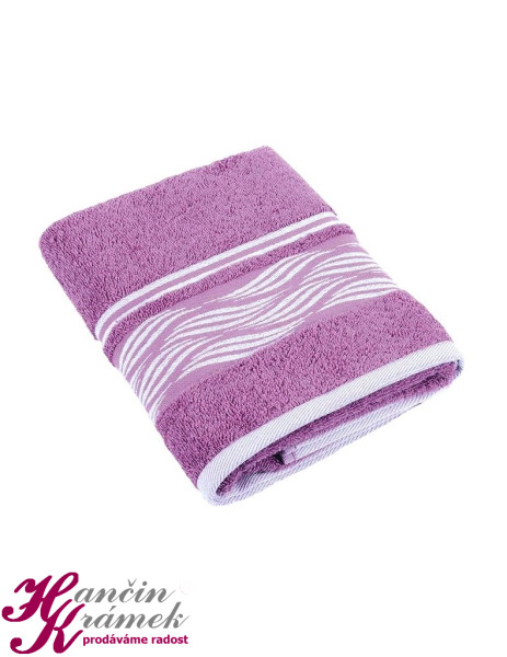 Froté osuška Vlnka RO/119, lila (1)