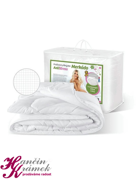 Přikrývka Merkado AntiStress 8650/1320, bílá (1)