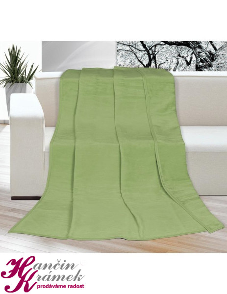 Interiérová deka Kira 2210/034, zelená (1)