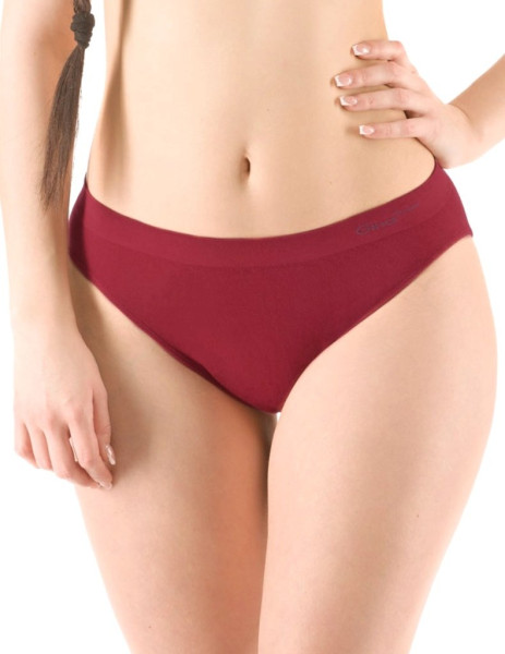 Dámské kalhotky klasické úzký bok 00018, vínová (6)