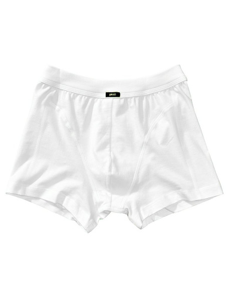 Pánské boxerky s krátkou nohavičkou 085085, bílá (1)
