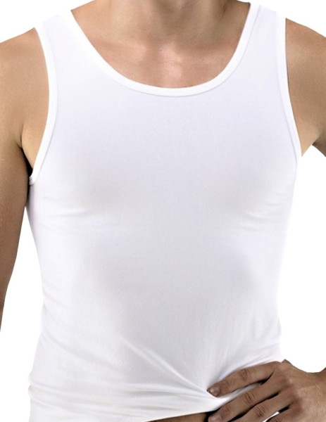 Pánské tílko bez rukávů Sport 58008, bílá (1)