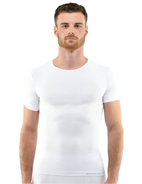 Pánské tričko krátký rukáv 58003, Bílá (1)