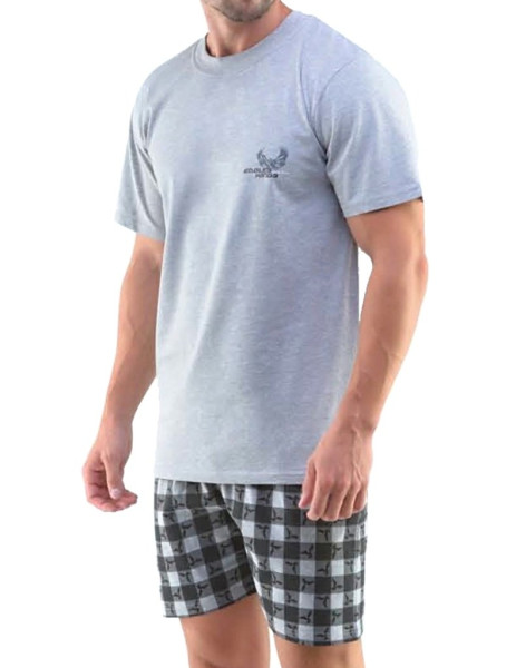 Pánské pyžamo doprodej V-79098, Šedá (1)