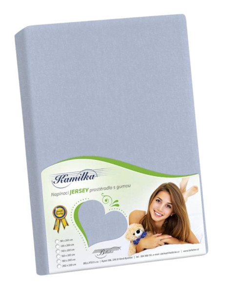 Prostěradlo na vyšší matraci 1241-042, Šedá (1)