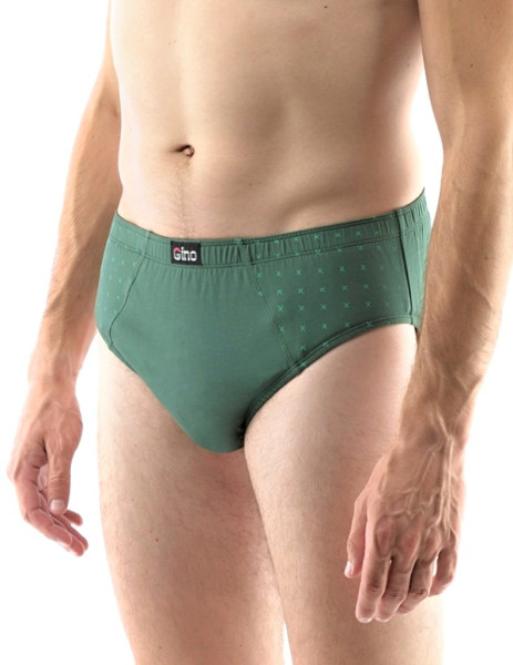 Pánské slipy 71110, Zelená (1)