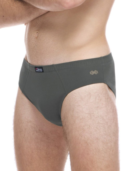 Pánské slipy nadměrné velikosti 71138, Tmavá šedá (2)