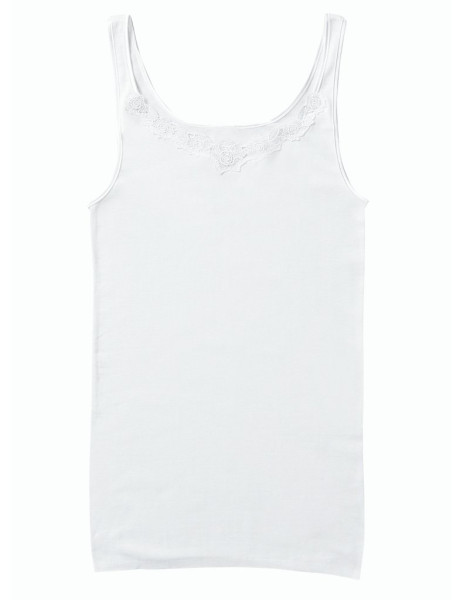 Dámská spodní košilka 083926, Bílá (1)