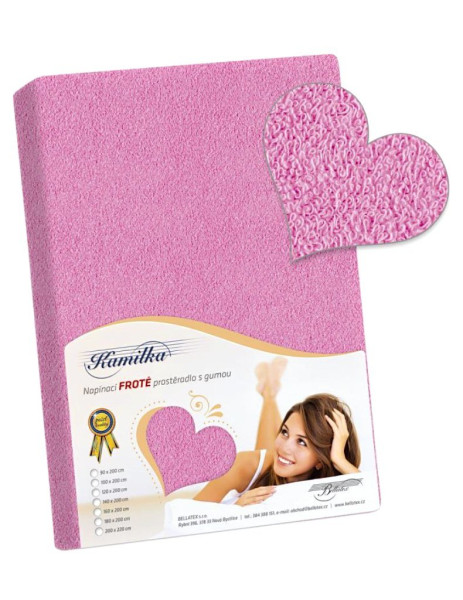 Froté prostěradlo PF-010, Fialová (1)