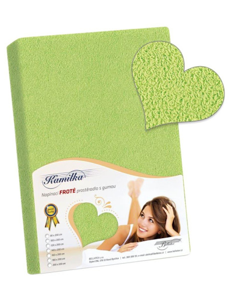 Froté prostěradlo PF-039, Olivová (1)