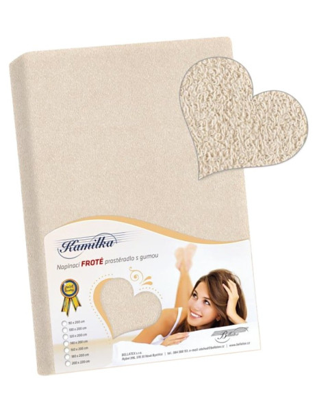 Froté prostěradlo PF-003, Natur (1)